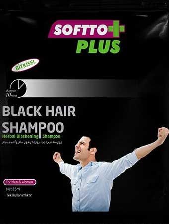 Softto Plus Black Hair Shampoo Şampuan